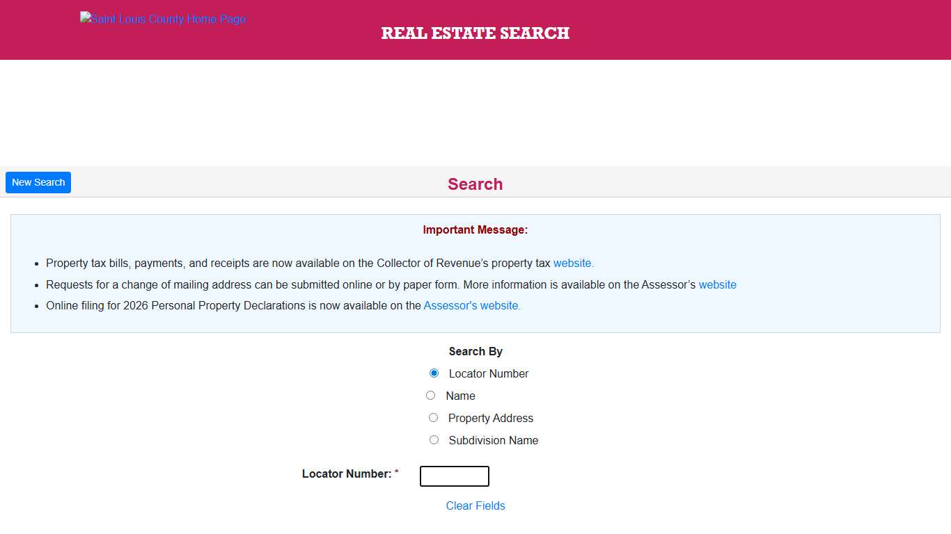 Real Estate Search